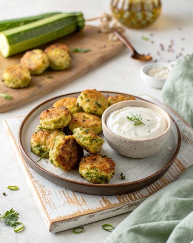 Kolokithokeftedes: Taste Summer with Crispy Greek Zucchini Fritters